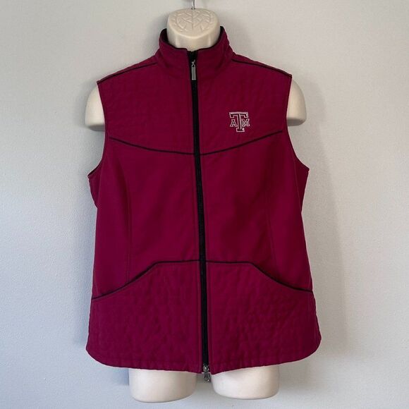 Cutter & Buck Texas A&M Vest Size L - Picture 1 of 8